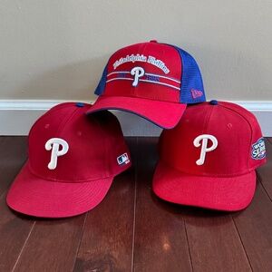 Phillies Hats (3 pack)